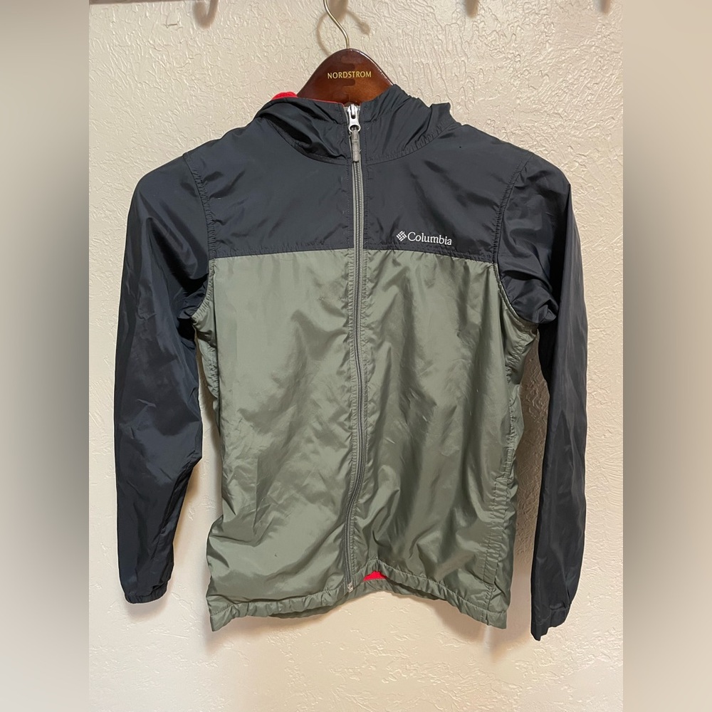 Columbia Fleece Lined Windbreaker Jacket